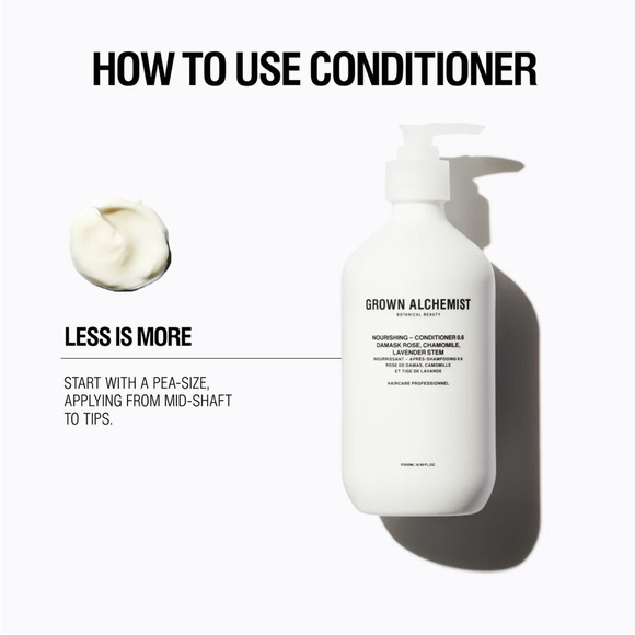 Grown Alchemist Nourishing Conditioner | NEW | 200mL | Rose Chamomile Lavender - Picture 6 of 10